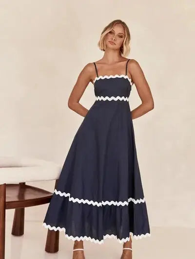 Spaghetti Strap Maxi Dress - Trendsi - Flyclothing LLC