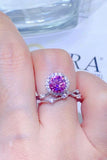 1 Carat Moissanite 925 Sterling Silver Ring - Trendsi