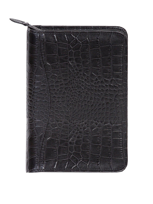 Scully BLACK JUNIOR ZIP PADFOLIO - Scully Leather
