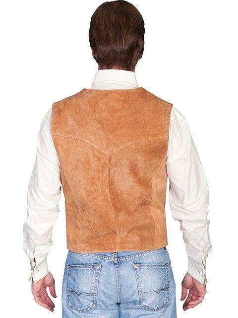 Scully RUST SNAP FRONT VEST - Scully Leather - Flyclothing LLC