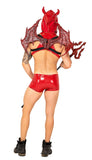 Roma Costume 2pc Lucifers Desire Devil - Roma Costume