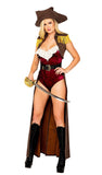 Roma Costume 4pc Pirate Buccaneer Beauty - Roma Costume