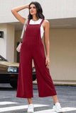 Pocketed Wide Leg Overall - Trendsi - Flyclothing LLC