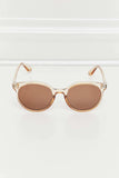 Round Full Rim Polycarbonate Frame Sunglasses - Trendsi - Flyclothing LLC