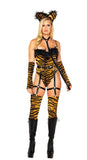 Roma Costume 6pc Tigress Temptation - Roma Costume