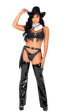 Roma Costume 4pc Midnight Gunslinger Cowgirl - Roma Costume