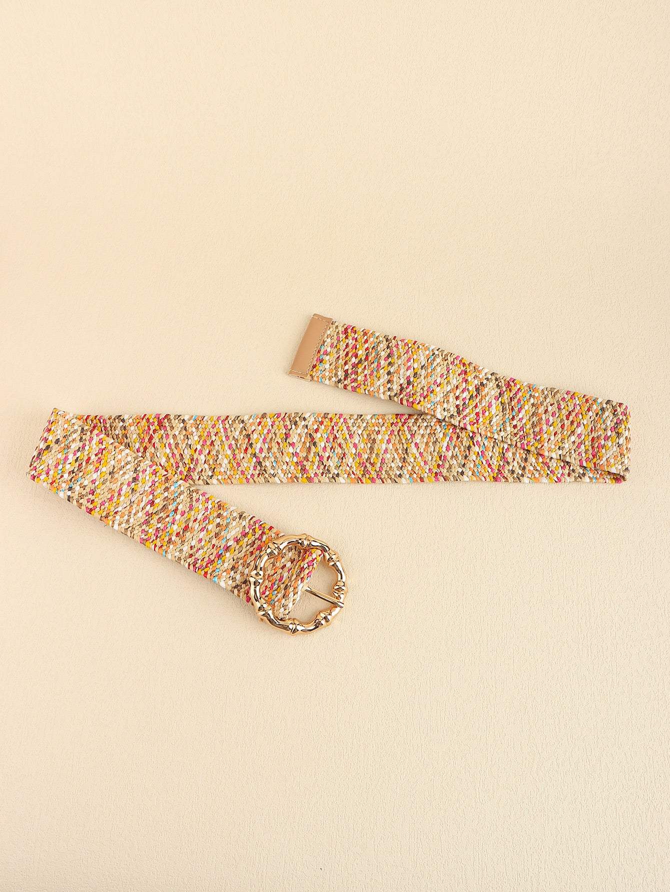 Multicolored Wide Belt - Trendsi - Flyclothing LLC