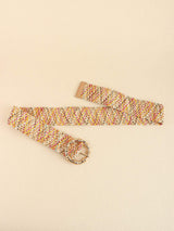 Multicolored Wide Belt - Trendsi - Flyclothing LLC