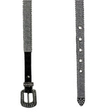 Rockmount Clothing Rhinestone Genuine Leather Western Belt - Rockmount Clothing - Flyclothing LLC
