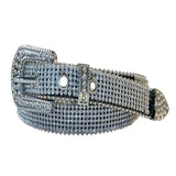 Rockmount Clothing Tapered Rhinestone Genuine Leather Western Belt - Rockmount Clothing - Flyclothing LLC