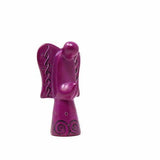 Soapstone Angel Sculptures, Fushia - SMOLArt