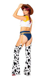 Roma Costume 3pc Playful Cowgirl - Roma Costume