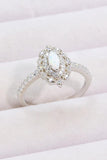 Modern Love Story Opal and Zircon Ring - Trendsi