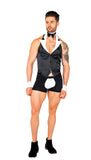 Roma Costume 4pc Butler Beefcake - Roma Costume
