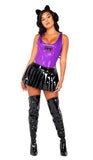 Roma Costume 3pc Video Game Vixen - Roma Costume