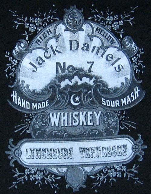 Jack Daniels Old Time Label Tee - Flyclothing LLC