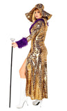 Roma Costume 3pc Sweet Mama Pimp Costume - Roma Costume