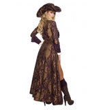 Roma Costume 6pc Decadent Pirate Diva - Roma Costume