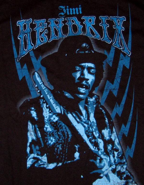 Jimi Hendrix Bolts T-Shirt - Flyclothing LLC