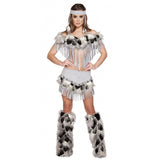 Roma Costume 3pc Lusty Indian Maiden - Roma Costume