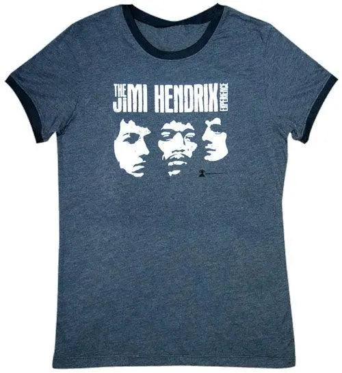 Jimi Hendrix Womens Ringer Tee - Jimi Hendrix