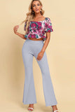 Pull On Flared Pants - Trendsi - Flyclothing LLC