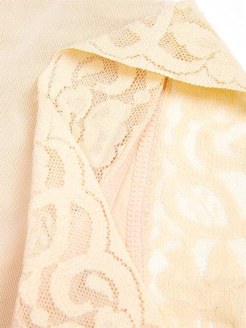 Full Size Lace Detail Hook-and-Eye Shaping Shorts - Trendsi - Flyclothing LLC