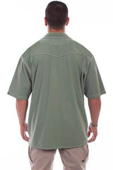 Scully MOSS PALM EMBROIDERY - Scully Leather - Flyclothing LLC