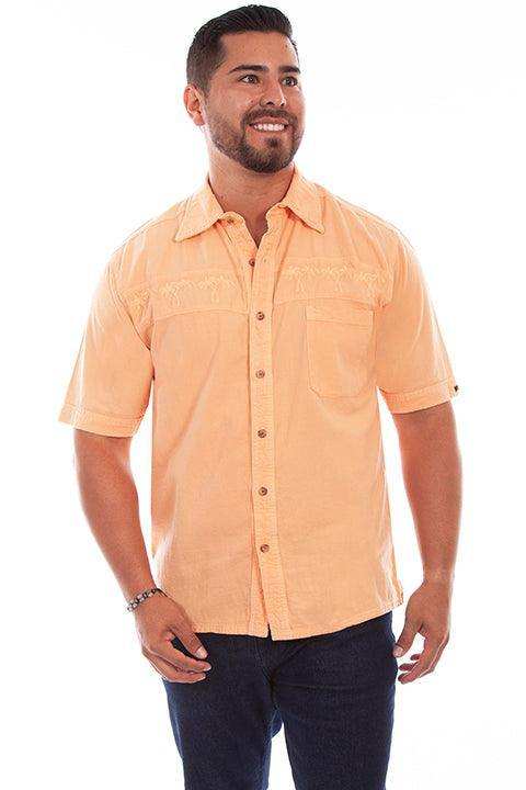 Scully PAPAYA PALM EMBROIDERY - Scully Leather - Flyclothing LLC