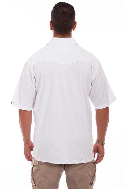 Scully WHITE PALM EMBROIDERY - Flyclothing LLC