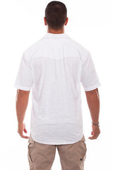 Scully WHITE BEACHWOOD SHIRT - Flyclothing LLC