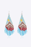 Beaded Dangle Earrings - Trendsi - Flyclothing LLC