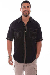 Scully BLACK VOYAGER SS - Scully Leather - Flyclothing LLC