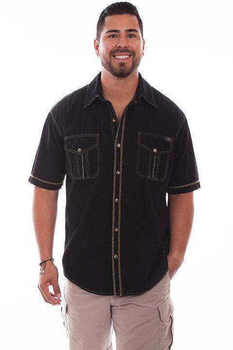 Scully BLACK VOYAGER SS - Scully Leather - Flyclothing LLC