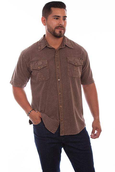 Scully LT LATTE VOYAGER SS - Scully Leather - Flyclothing LLC