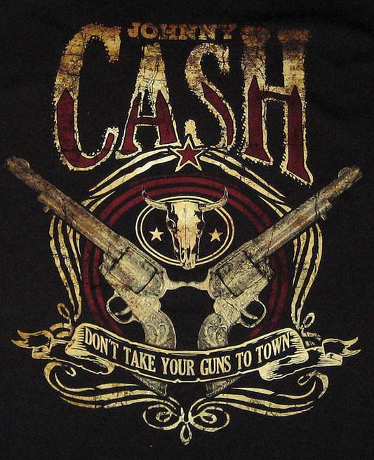 Johnny Cash Blue Guitar Shirt - Flyclothing LLC