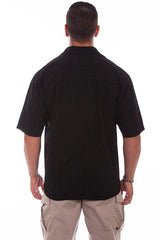 Scully BLACK WITH TAN CALYPSO SS - Scully Leather - Flyclothing LLC
