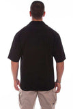Scully BLACK WITH TAN CALYPSO SS - Scully Leather - Flyclothing LLC
