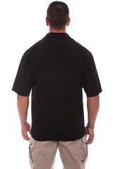Scully BLACK WITH TAN CALYPSO SS - Flyclothing LLC