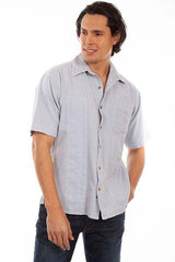 Scully ICE GREY CALYPSO SS - Scully Leather - Flyclothing LLC
