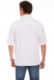 Scully Leather white Calypso Button Down Shirt - Scully Leather