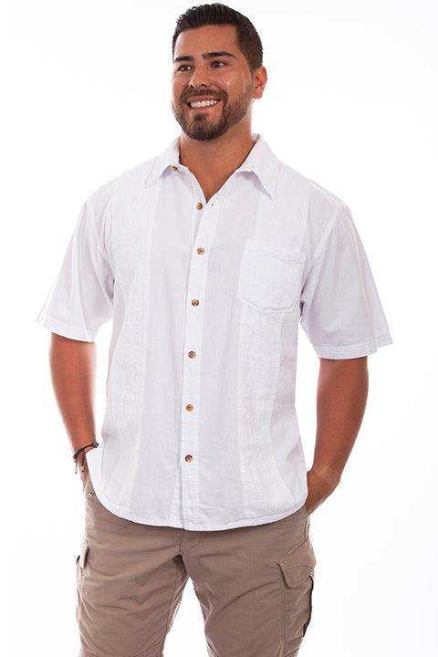 Scully WHITE CALYPSO SS - Scully Leather - Flyclothing LLC