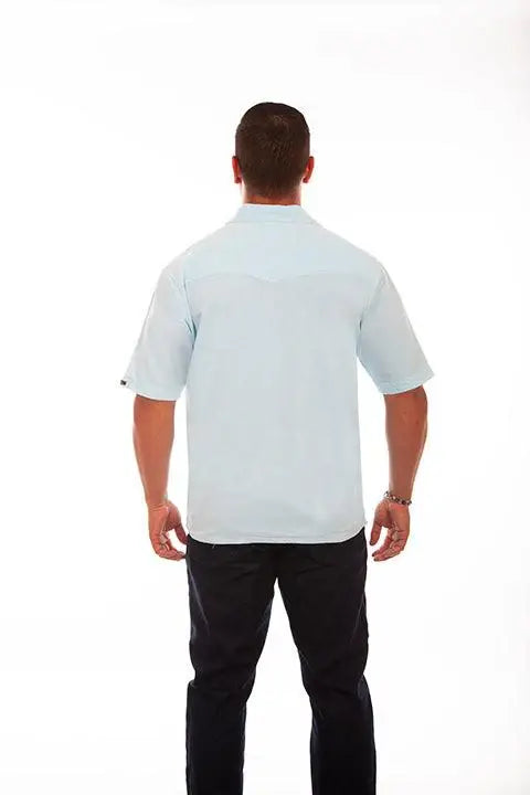 Scully AQUA SKY SAIL AWAY SS - Scully Leather - Flyclothing LLC