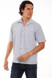 Scully ICE GREY SAIL AWAY SS - Scully Leather