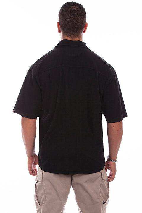 Scully BLACK SHIRT CASE SS - Scully Leather - Flyclothing LLC