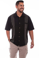 Scully BLACK SHIRT CASE SS - Scully Leather - Flyclothing LLC