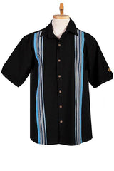 Scully BLACK DAYTONA DOUBLE STRIPE Shirt - Flyclothing LLC