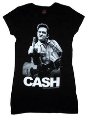 Johnny Cash Finger Tee - Flyclothing LLC