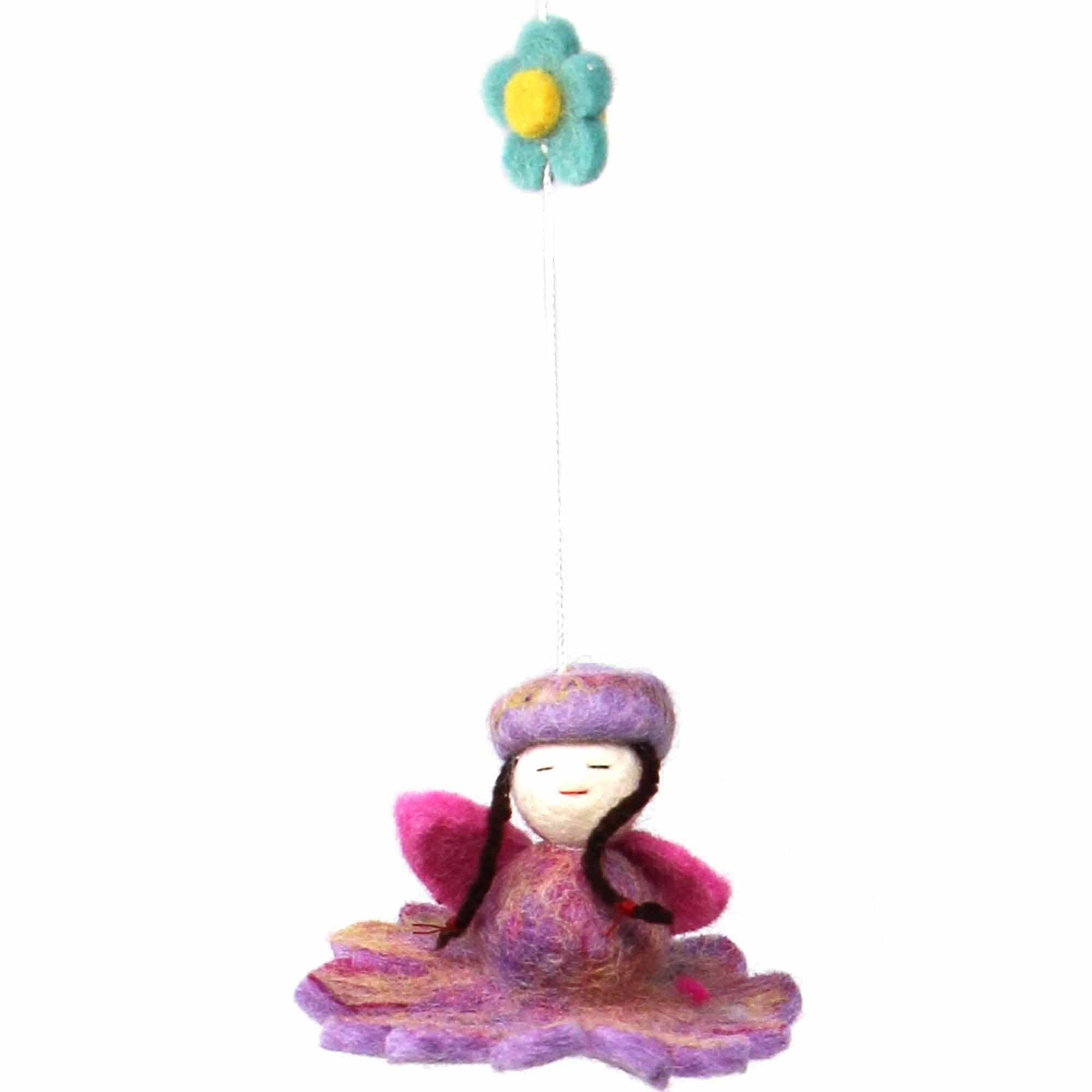 Felt Flower Fairy Mobile - Global Groove - Global Groove
