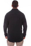 Scully GUN METAL BUTTON FRONT THERMAL - Scully Leather